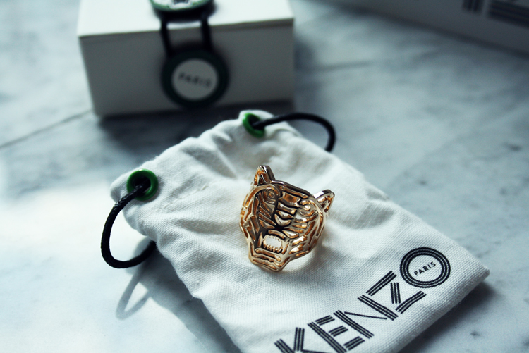 kenzo tiger ring