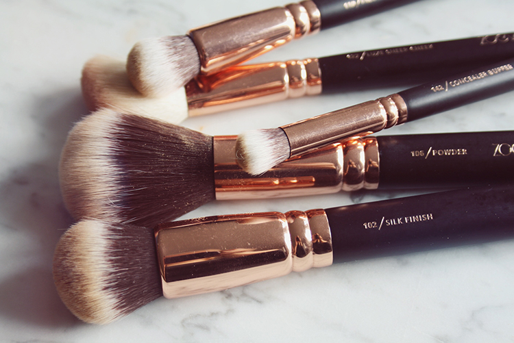 ZOEVA Brushes Rose Golden Luxury Set makeup